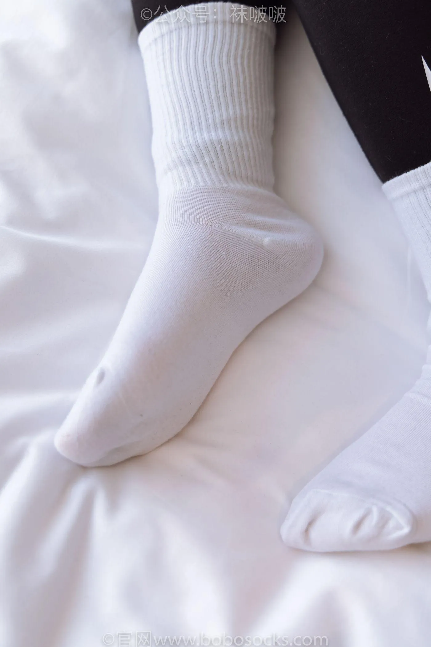 [BoBoSocks袜啵啵]NO.059 砂糖-AJ板鞋、白棉袜、裸足 [142P]插图8